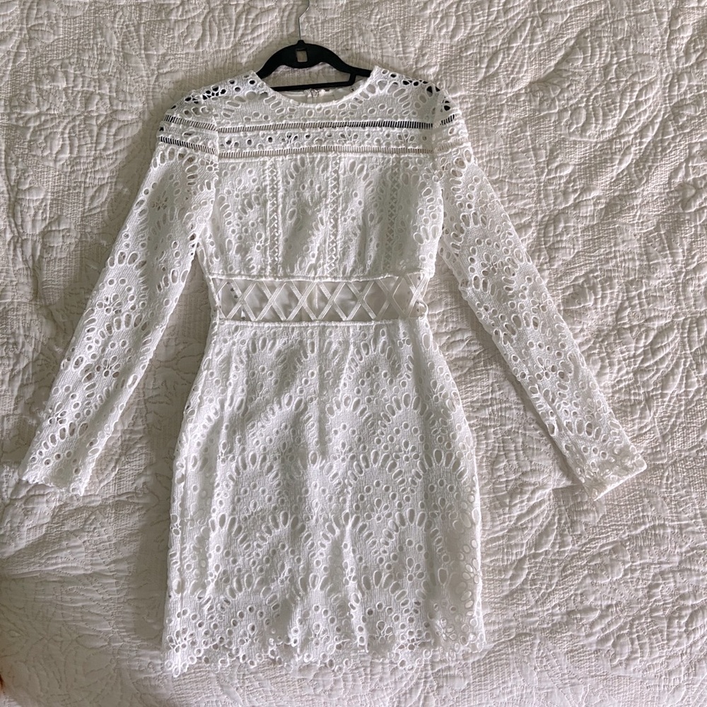 White dress!